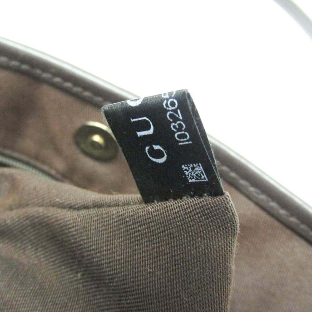 GUCCI Brown Leather Tote Bag - Picture 15 of 15